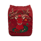 OSFM Pocket Nappy - QD54A (Limited CHRISTMAS PRINT)